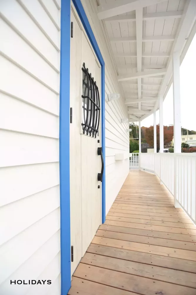 カリフォルニアスタイルなサーファーズハウス