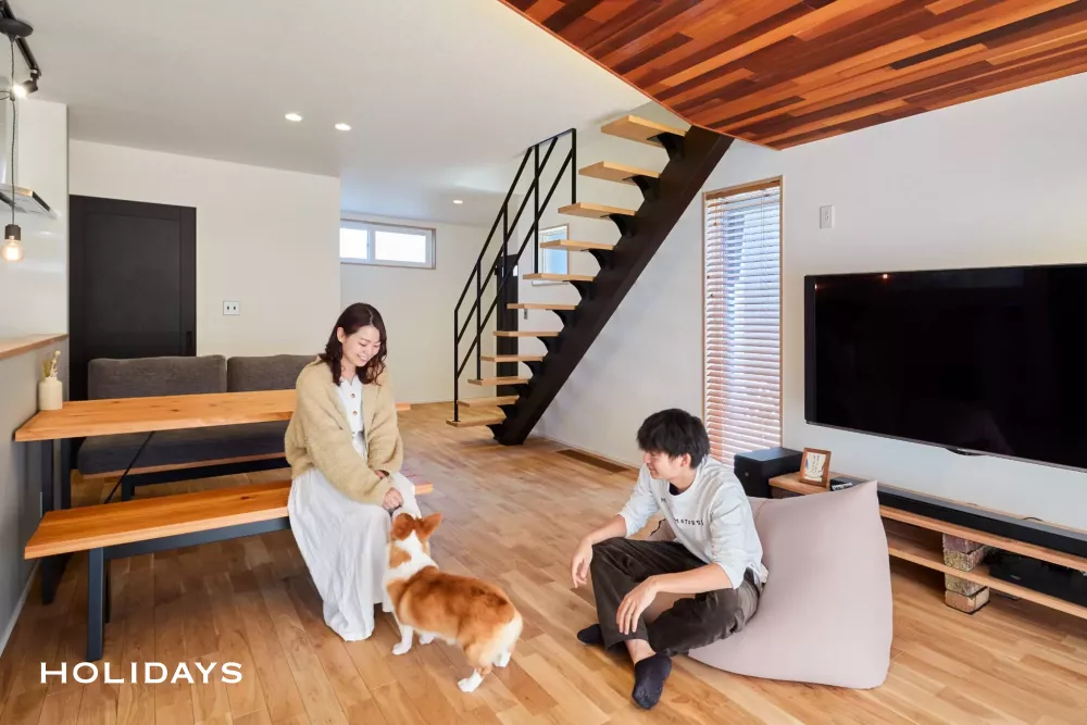 お家時間を楽しめる防音室のついた家