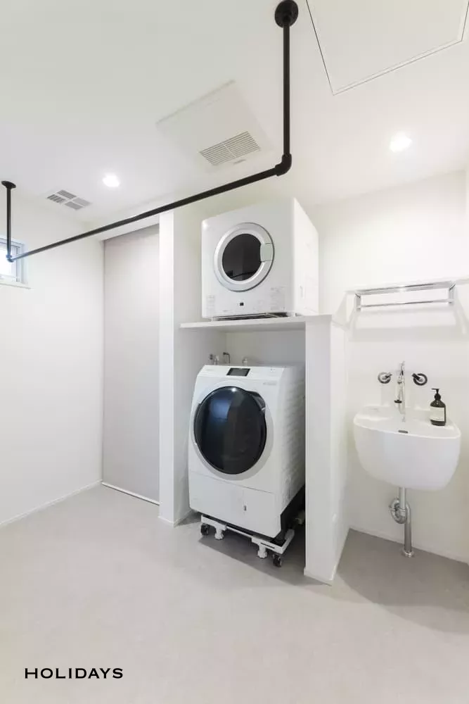 黒と白のコントラストが映える北欧テイストのお家