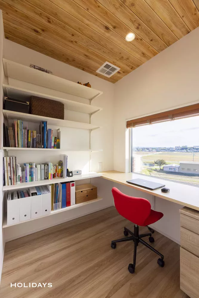 美しい自然を愉しむシンプルモダンな家