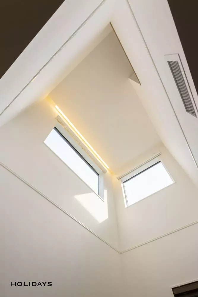 中庭+吹き抜けのある大人カジュアルな住まい