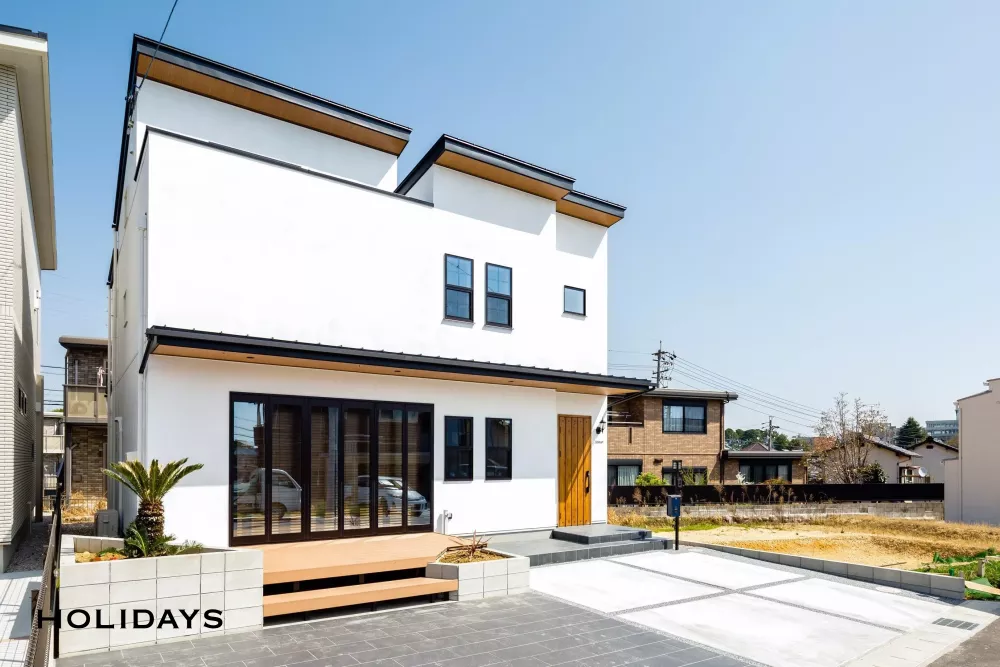 オープンテラスカフェ風の家