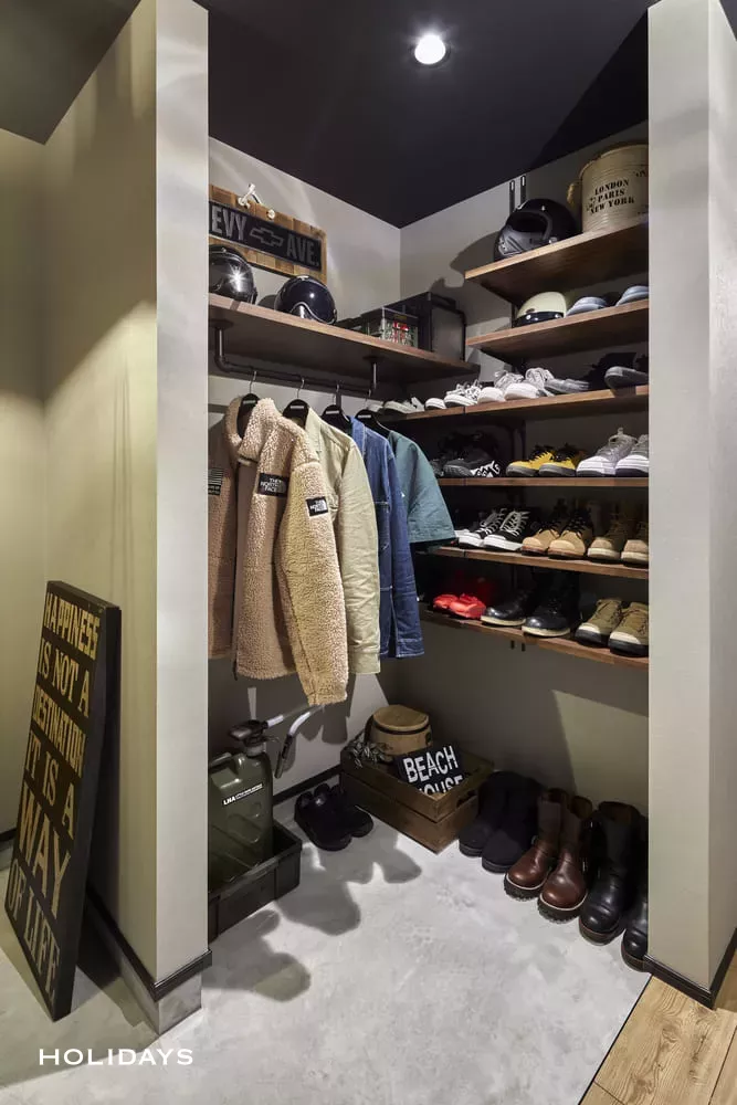 空間を最大限に活用したブルックリンテイストの平屋