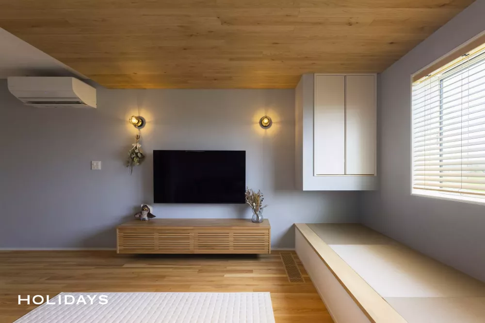 無垢材にこだわった北欧ナチュラルな家