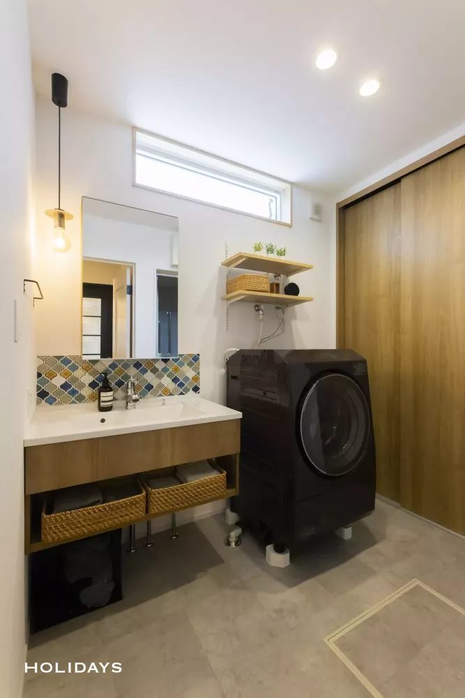 無垢材にこだわった北欧ナチュラルな家