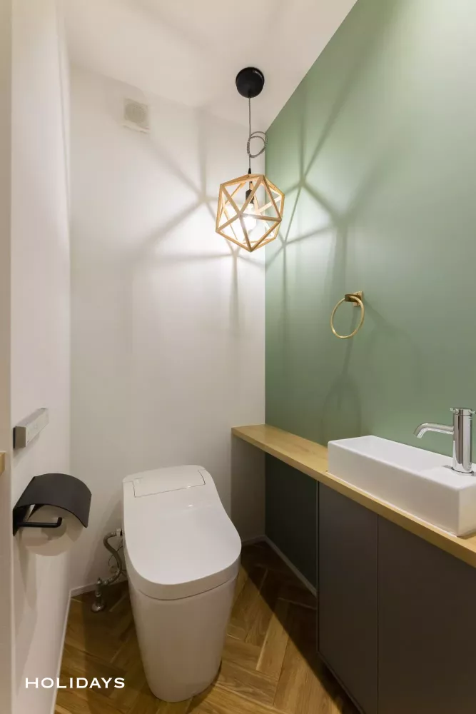 無垢材にこだわった北欧ナチュラルな家