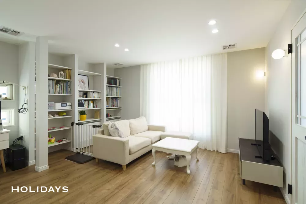 ホワイトを基調にした爽やかなヨーロピアンハウス