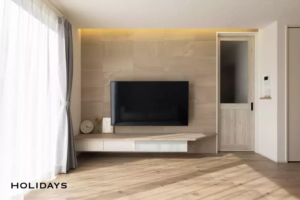 ヌックのある北欧テイストの家