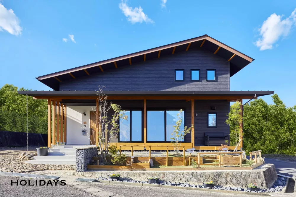 自然を愉しむ和テイストの家