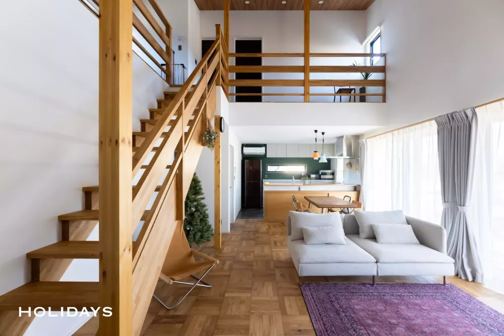 自然を愉しむ和テイストの家