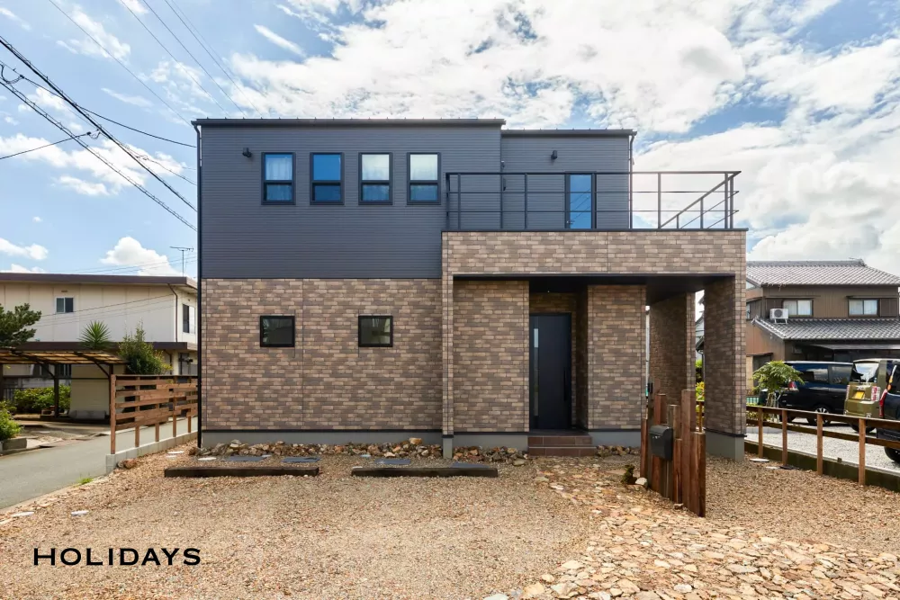 室内窓がおしゃれなアメリカンヴィンテージハウス